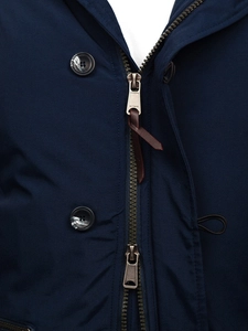 Herr Vinterparkas Marinblå Bolf 1795