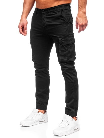 Herr Cargo-joggers Svart Bolf MP0202N