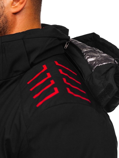 Herr Vinterjacka Svart Bolf 6580