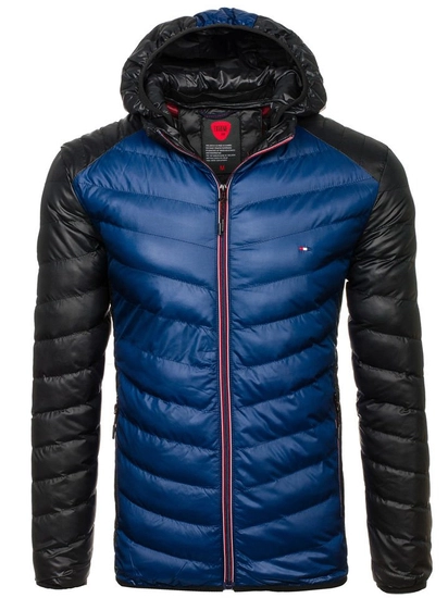 Herr Övergångsjacka Dun Marinblå Bolf 1905