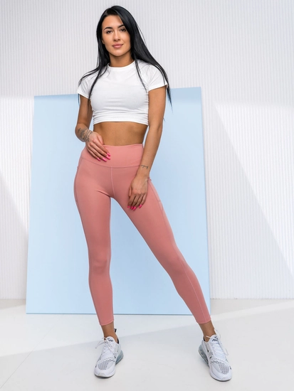 Dam Leggings Ljusrosa Bolf XL002