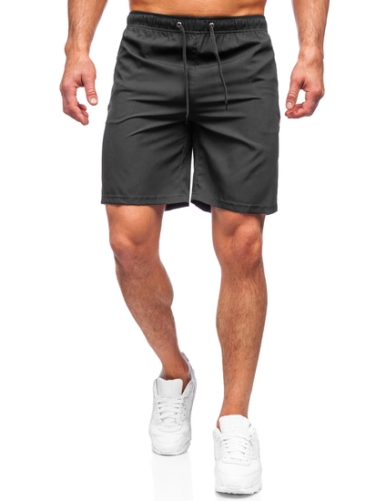 Herr Mjukisshorts Svart Bolf HH037