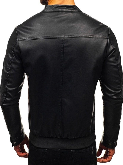 Herr Skinnjacka Svart Bolf 1073