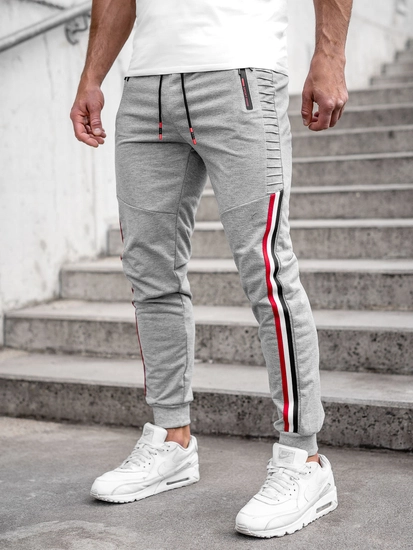 Herr Sweatpants Grå Bolf K10329