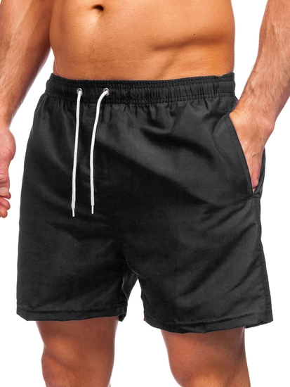 Herr Badshorts Svart Bolf YW02001