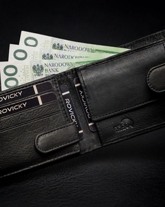 Herr Skinnplånbok Svart 19218