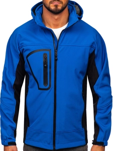 Herr Lättvikt Softshelljacka Blå Bolf T019