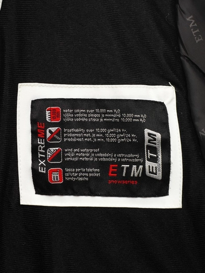 Herr Vinter Skidjacka Svart-Grön Bolf 1910