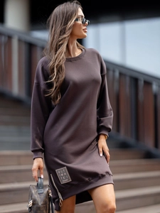 Dam sportig klänning smör Choklad Bolf 524