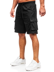 Herr Cargo-shorts Svart Bolf 8K1505