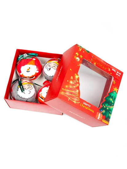 Dam X-mas Strumpor Flerfärgad Bolf M7-4P 4 PACK