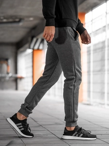 Herr Sweatpants Grafitgrå Bolf AK13A-1