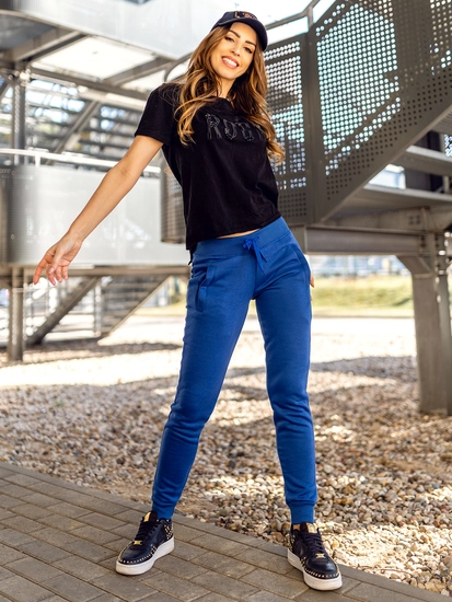 Dam Sweatpants Blå Bolf CK-01B