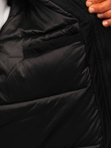 Herr Vinterjacka Svart Bolf 25M9806