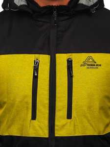 Herr Vindjacka Svart Bolf 22M310