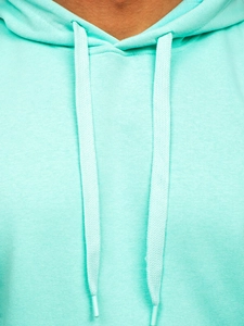 Herr Huvtröja med känguruficka Mint Bolf 1004