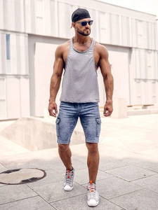 Herr Basic Linne Grå Bolf 1245A