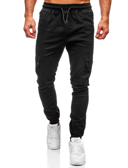 Herr Cargojoggers Svart Bolf 0858