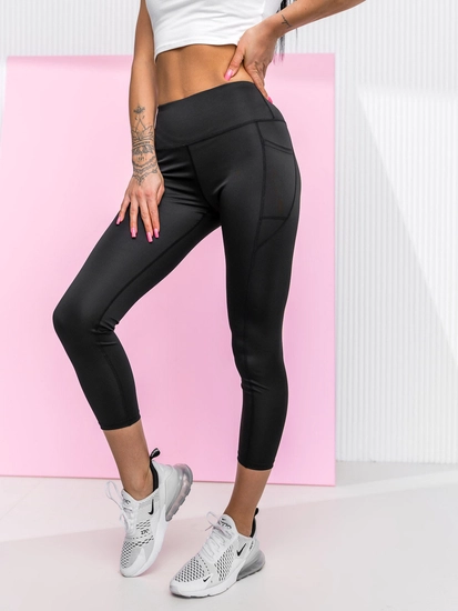 Dam Leggings Svart Bolf XL002