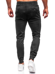 Herr Bomulls Joggers Svart Bolf KA6792