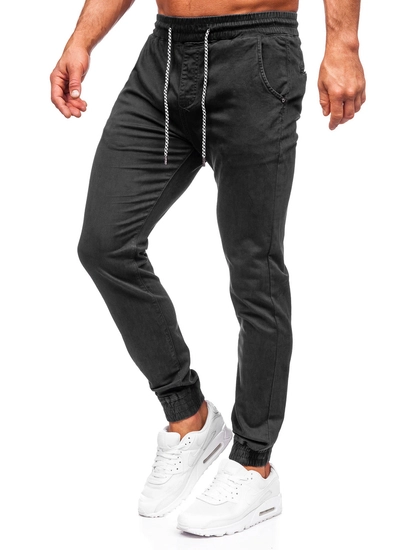 Herr Bomulls Joggers Svart Bolf KA6792