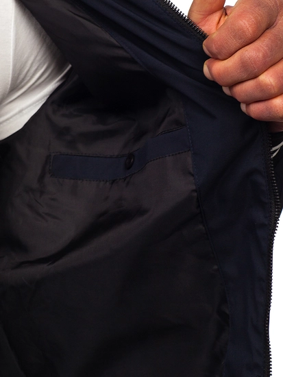 Herr Lättviktsjacka Marinblå Bolf 7345