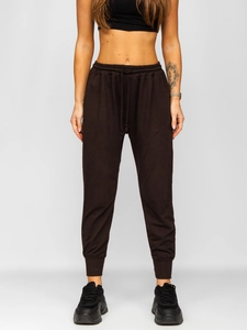 Dam Sweatpants Brun Bolf 0011