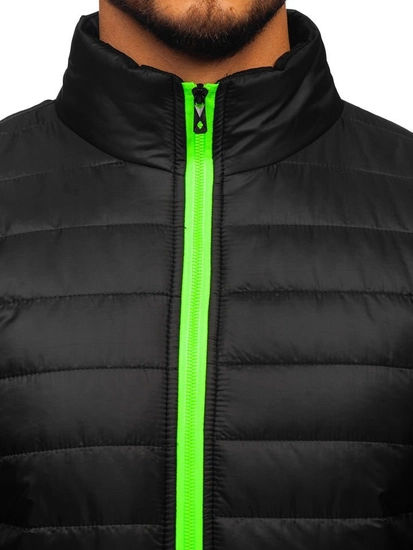 Herr Övergångsjacka Svart Bolf TY50