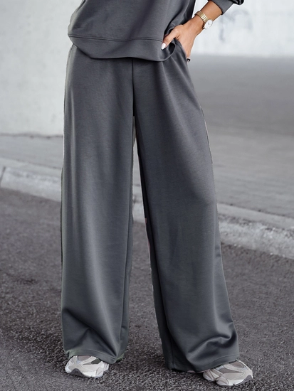 Dam 2-delad Träningsoverall och smör Grafitgrå Bolf 821111