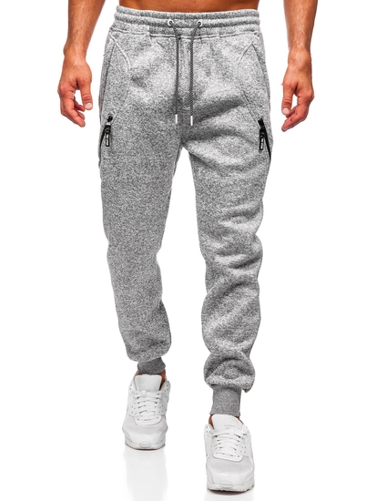 Herr Varm Jogger-sweatpants Grå Bolf Q1104