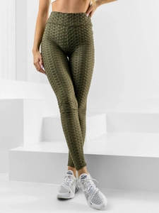 Dam Randiga Leggings Kaki Bolf HL157