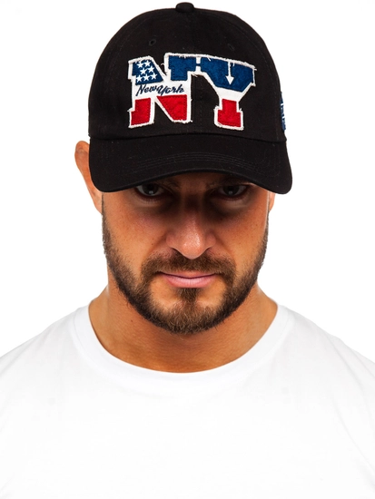 Herr Snapback-keps Svart Bolf CZ18