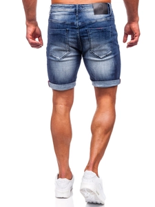 Herr Jeansshorts Marinblå Bolf MP0261B