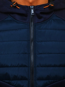 Herr Lättviktsjacka Marinblå Bolf KS2232