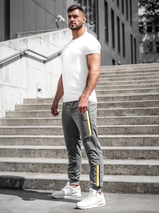 Herr Joggers Antracitgrå Bolf K10336A