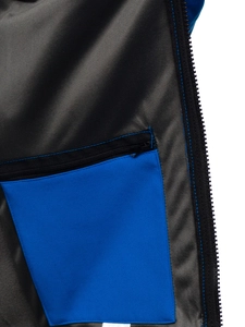 Herr Lättvikt Softshelljacka Blå Bolf T019