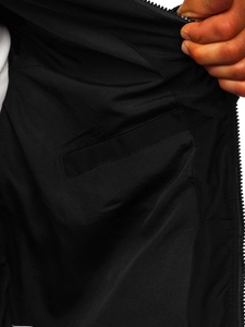 Herr Quiltad Vinterjacka Svart Bolf 31M5003