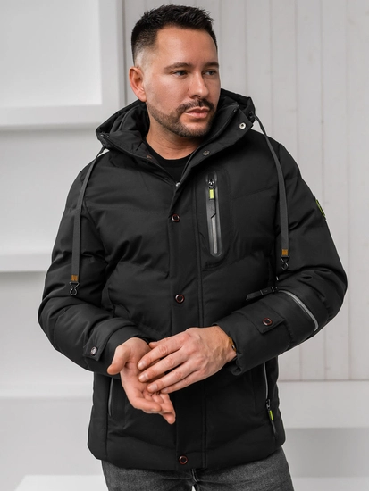 Herr Vinterjacka Svart Bolf 5M3137A1