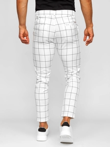 Herr Rutig Chinos Vit Bolf 0037