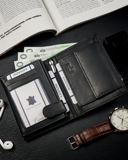 Herr Skinnplånbok Svart 19218