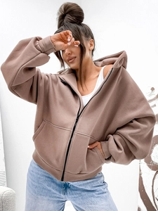 Dam Varm Fjärilshuvtröja Cappuccino Bolf 821112