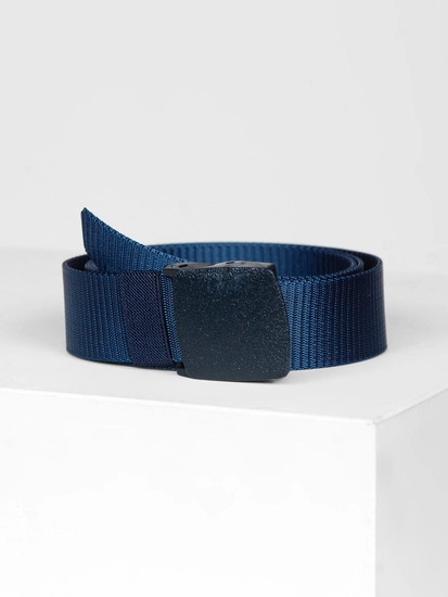 Herr Webbing Bälte Marinblå Bolf 979