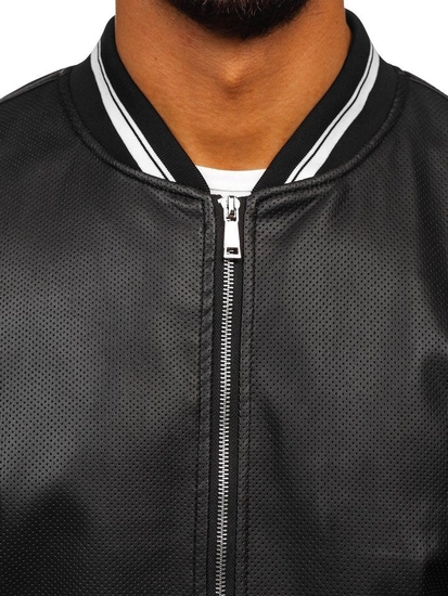 Herr Skinnjacka Svart Bolf 1132