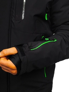 Herr Vinter Skidjacka Svart-Grön Bolf 1910