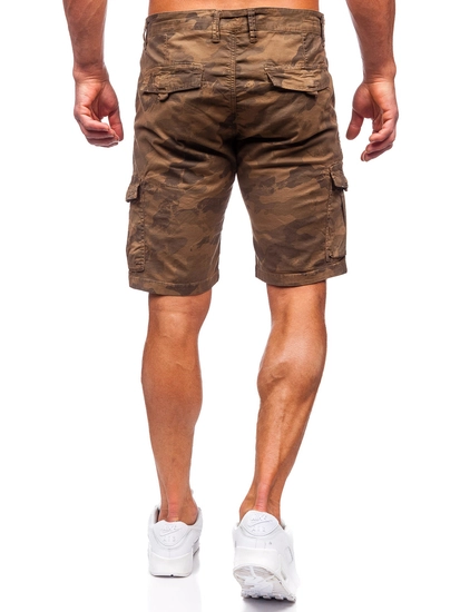 Herr Militära Cargoshorts Brun Bolf ZK8806