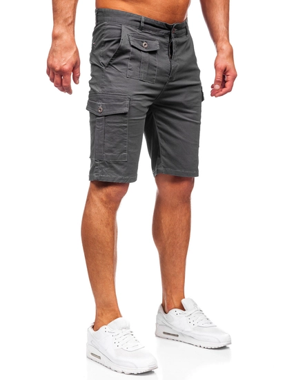 Herr Cargo-shorts Grafitgrå Bolf MP0188GS