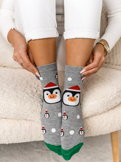 Dam X-mas Strumpor Flerfärgad-2 Bolf M798-7P-1 7 PACK