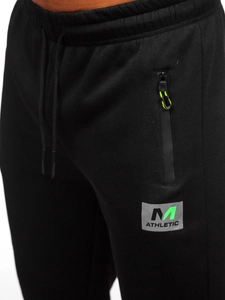 Herr Sweatpants Svart Bolf JX6282