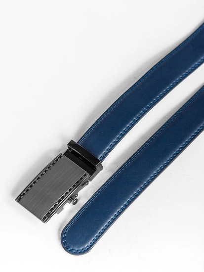 Herr Läderbälte Marinblå Bolf C005
