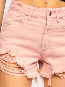 Dam Jeansshorts Rosa Bolf A63